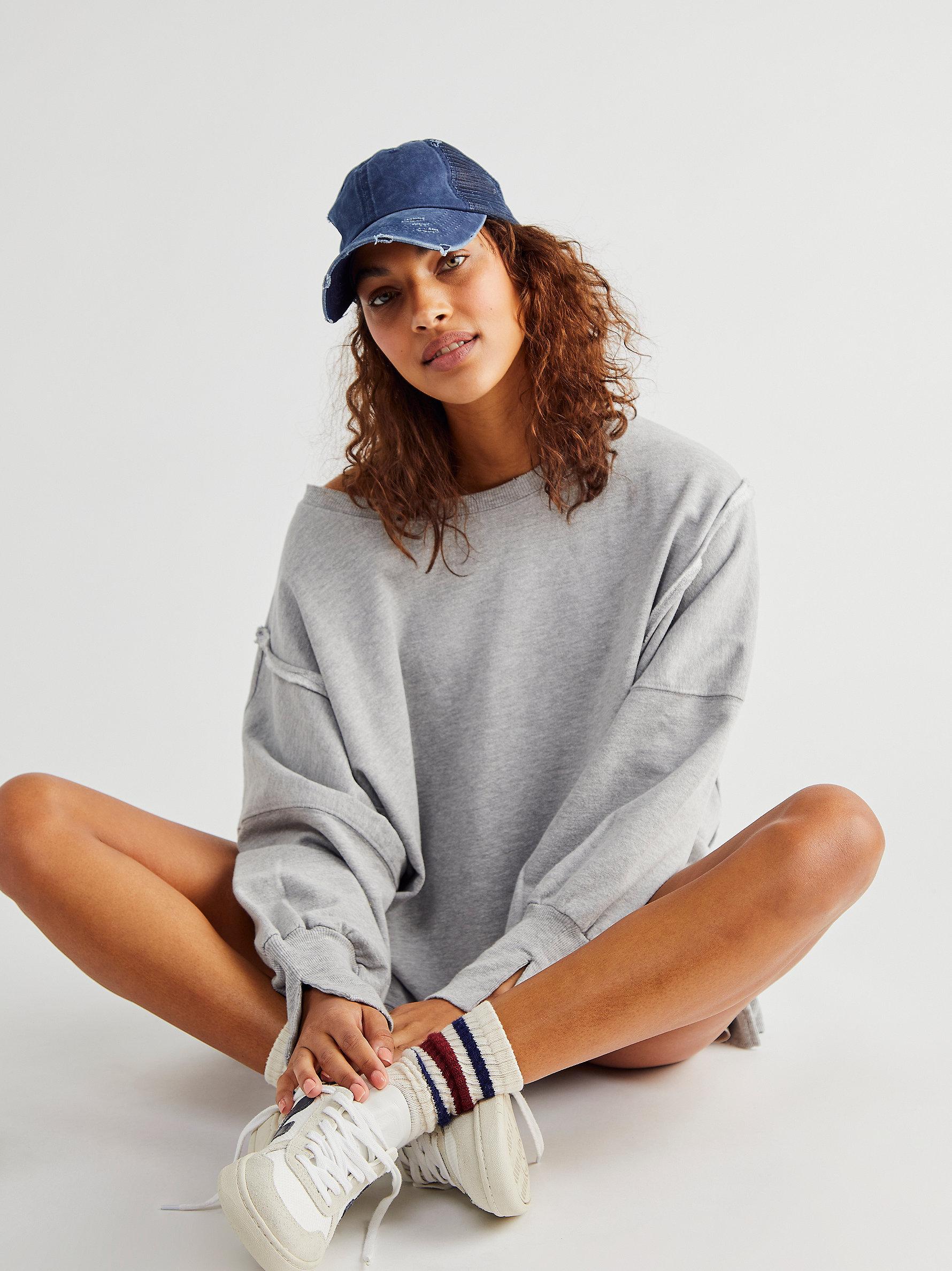 Free People Camden Pullover in Gray | Lyst