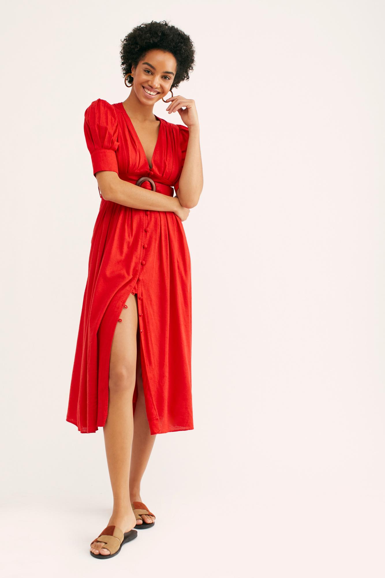 heart this midi dress free people