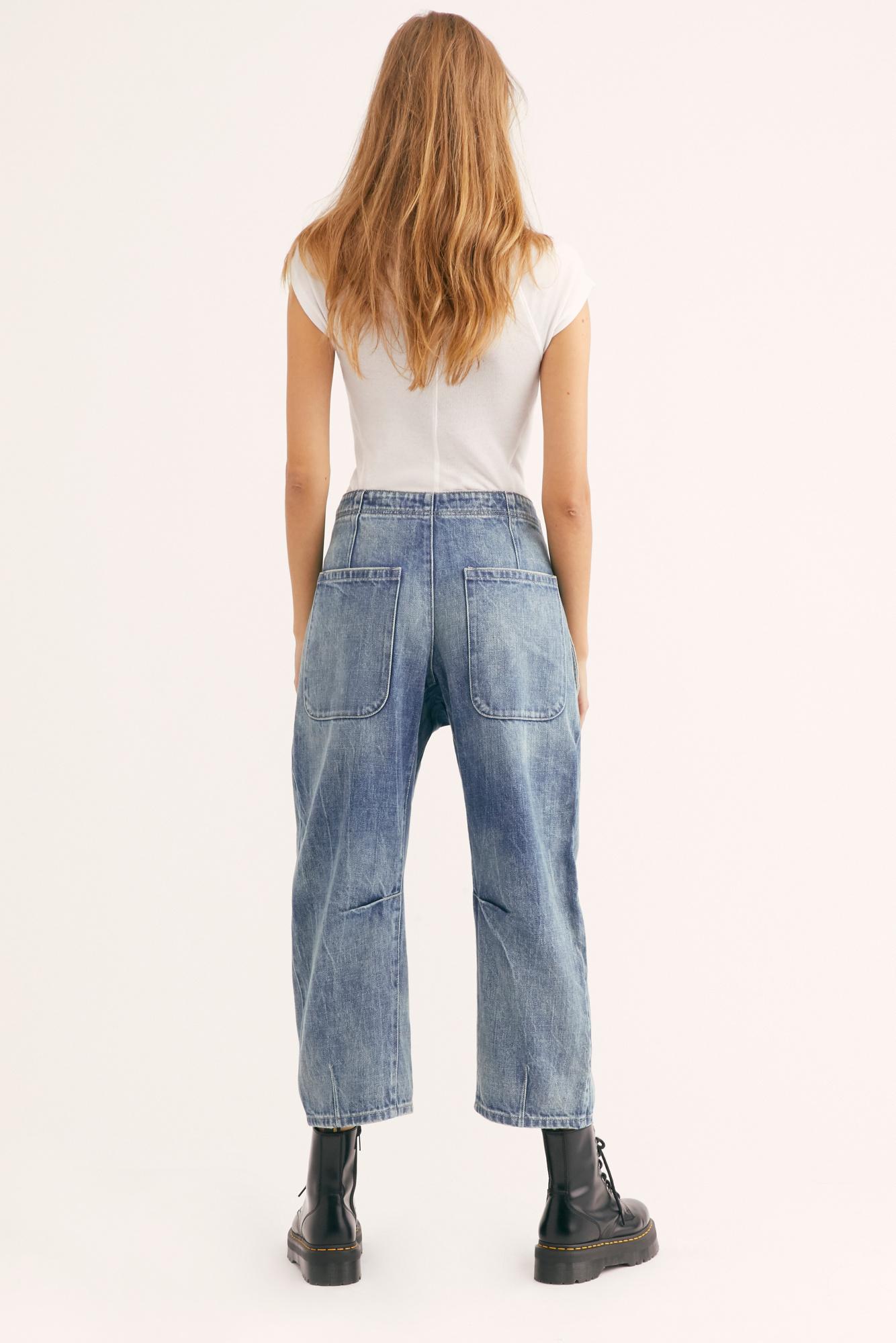osaka relaxed straight leg jean