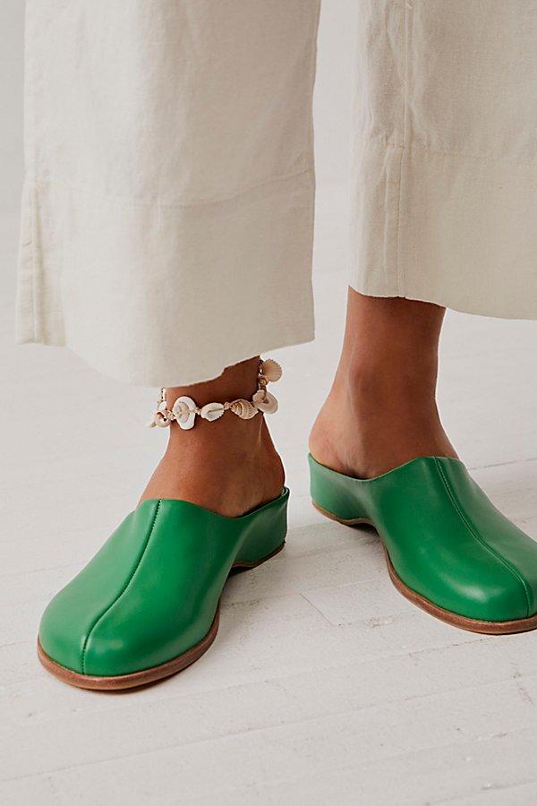 free people cedar clog green