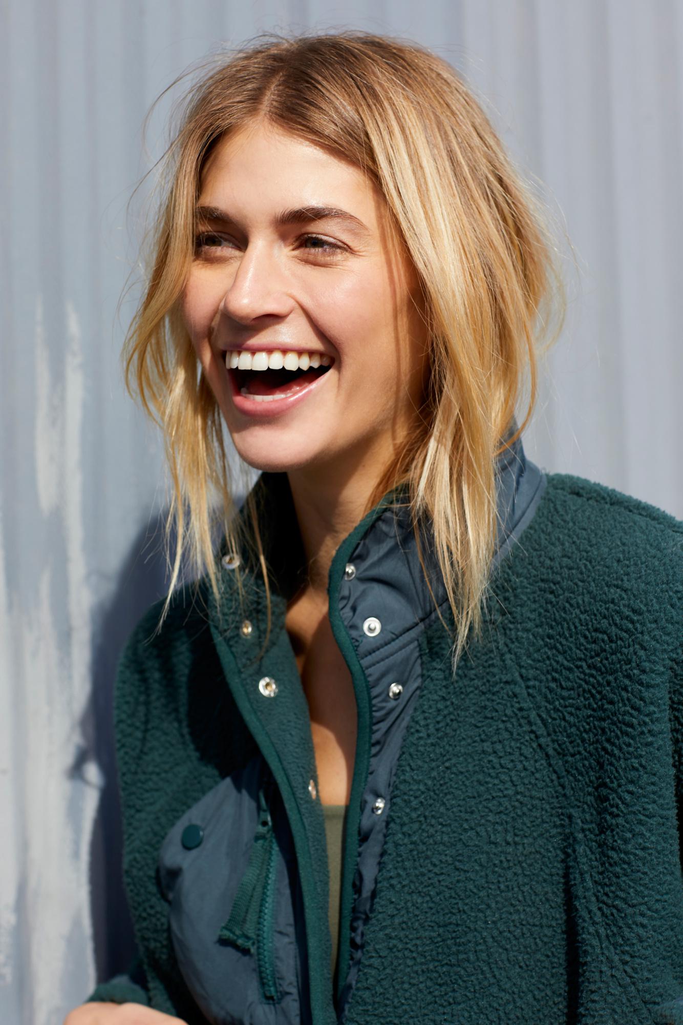 Free people hit the slopes jacket green Clearance