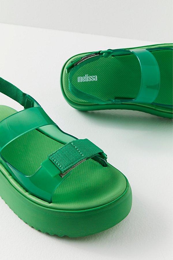 Free People Melissa Brave Papete Platform Sandals in Green | Lyst