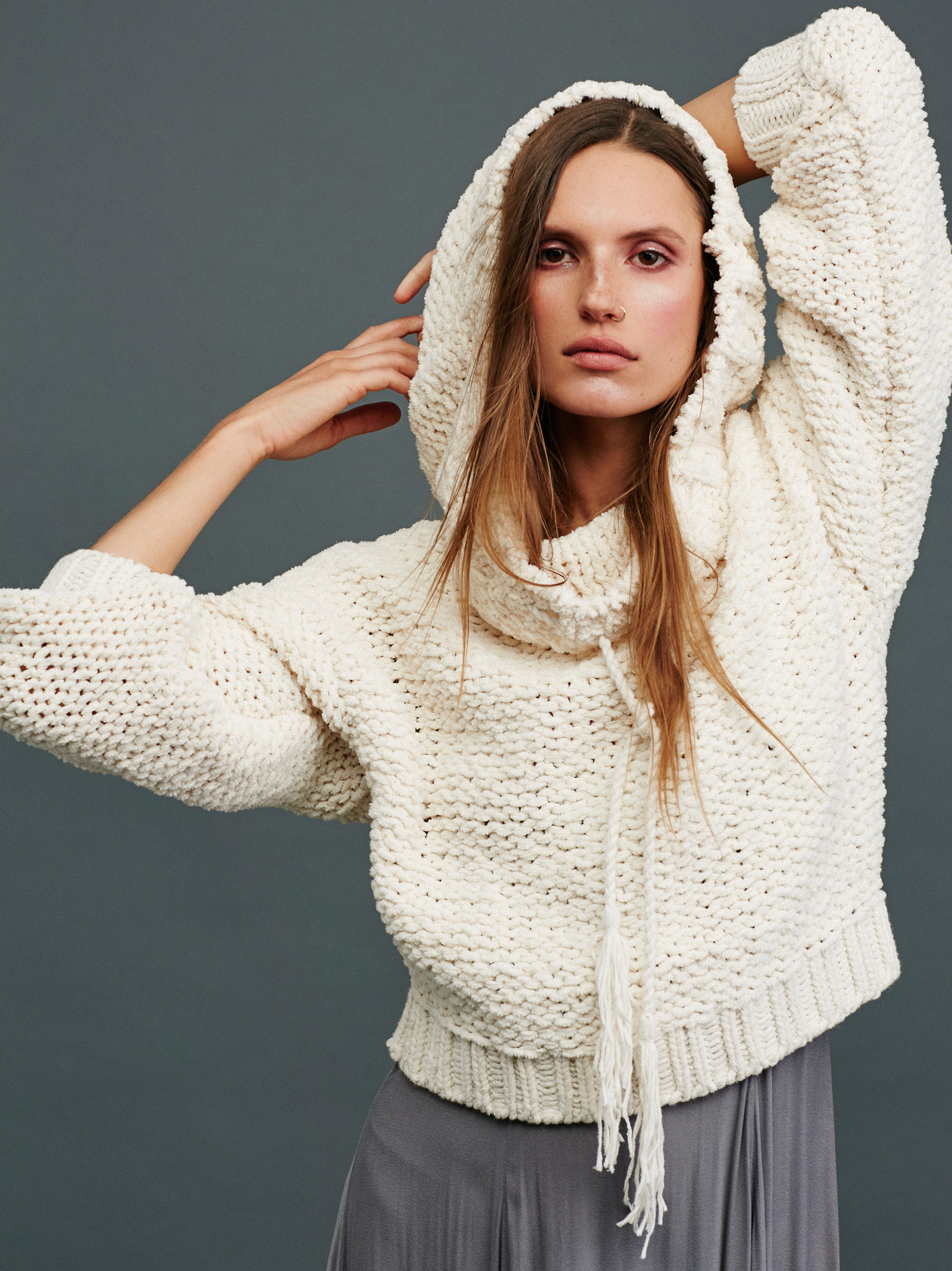 Free People Anemone Beach Pullover in White - Lyst
