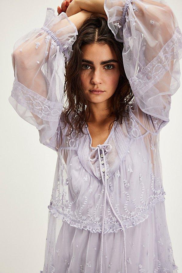 Free People Stevie Maxi Dress in Brown | Lyst