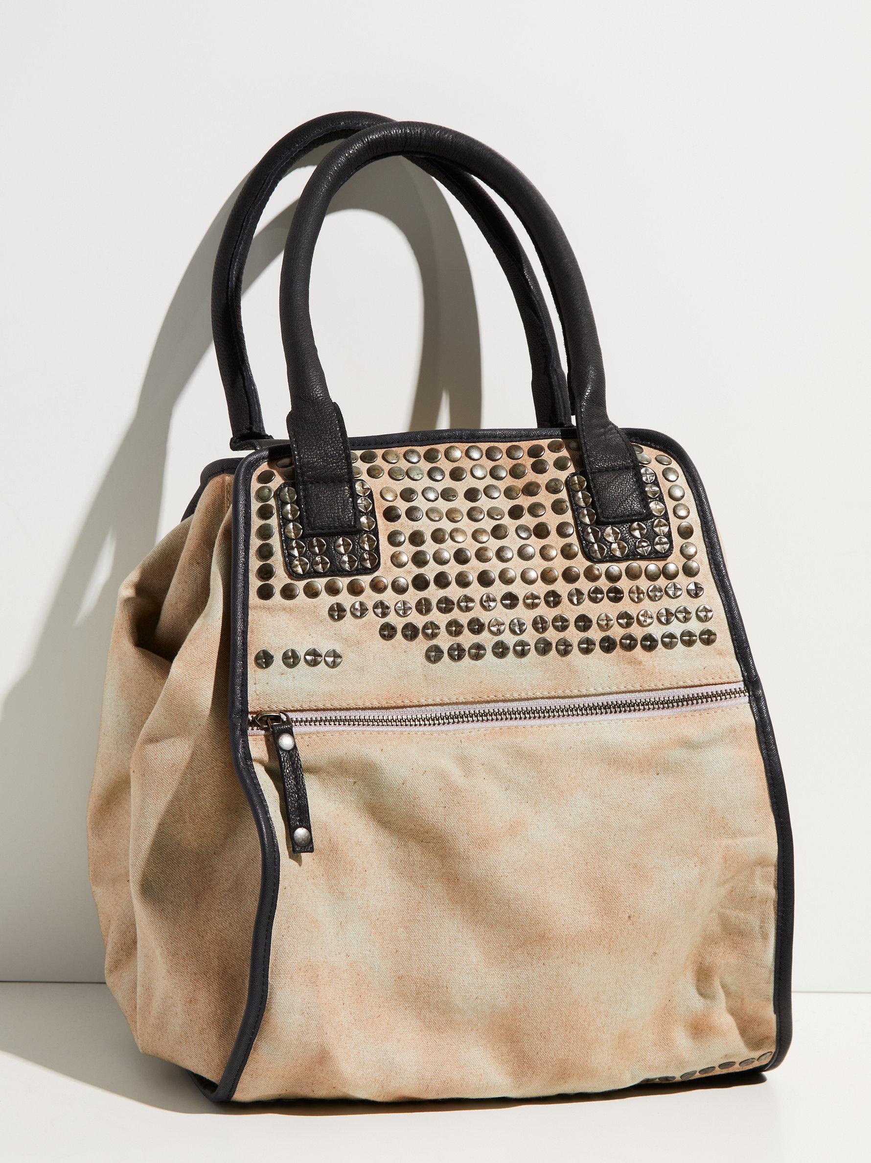 distressed tote