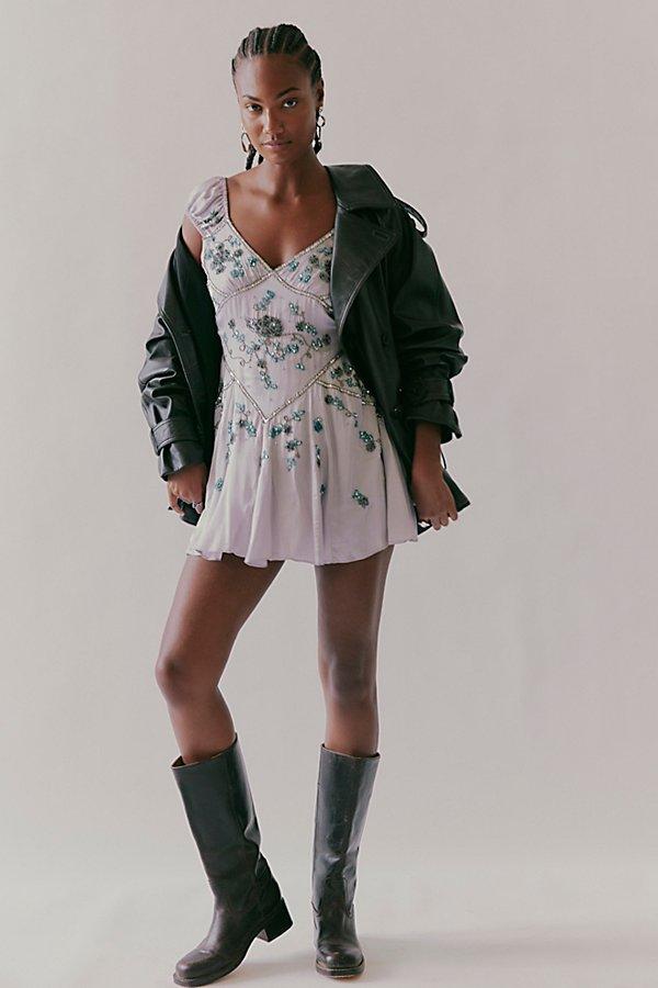 Bali Juliet Embroidered Mini Dress | Lyst