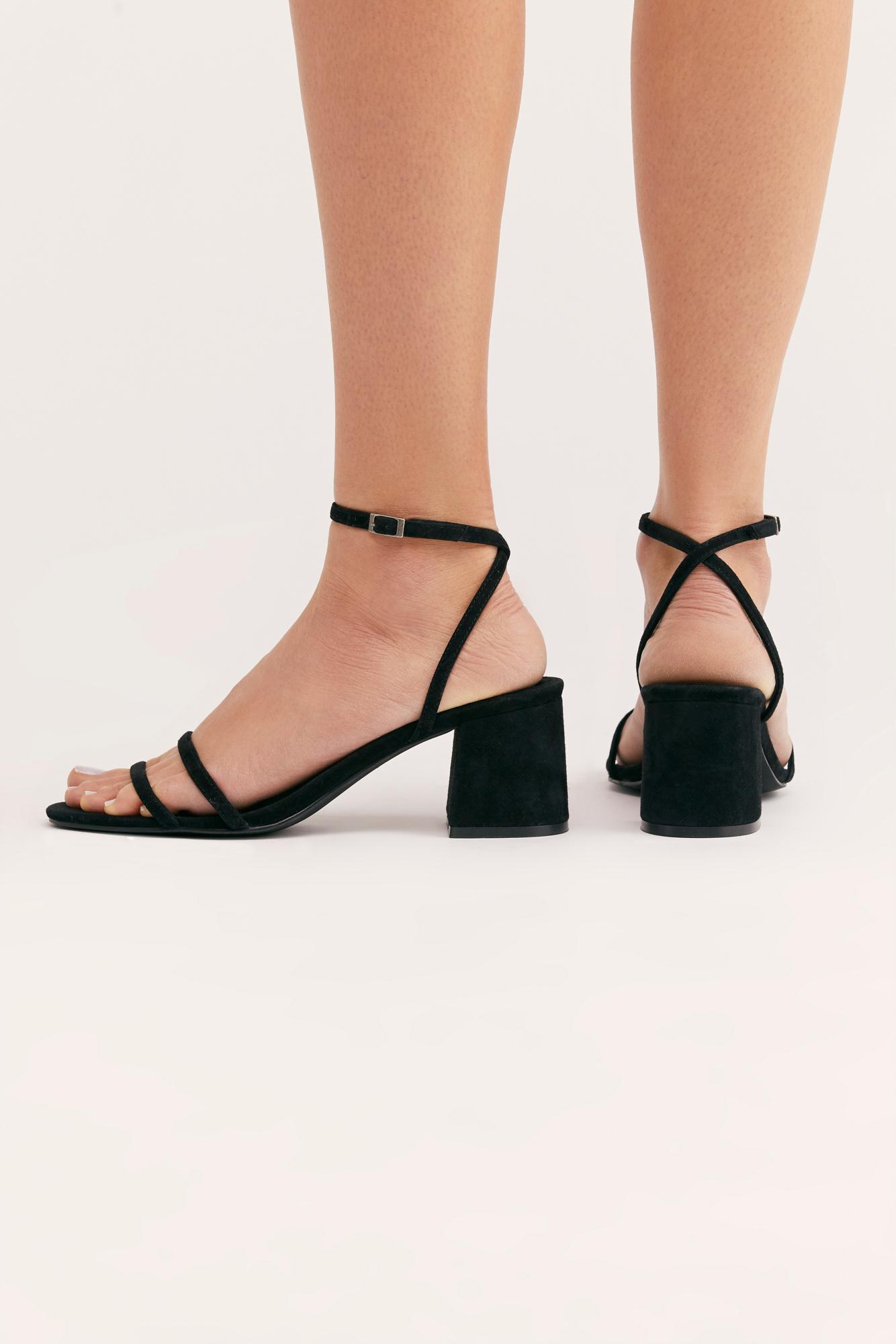 free people gabby block heel