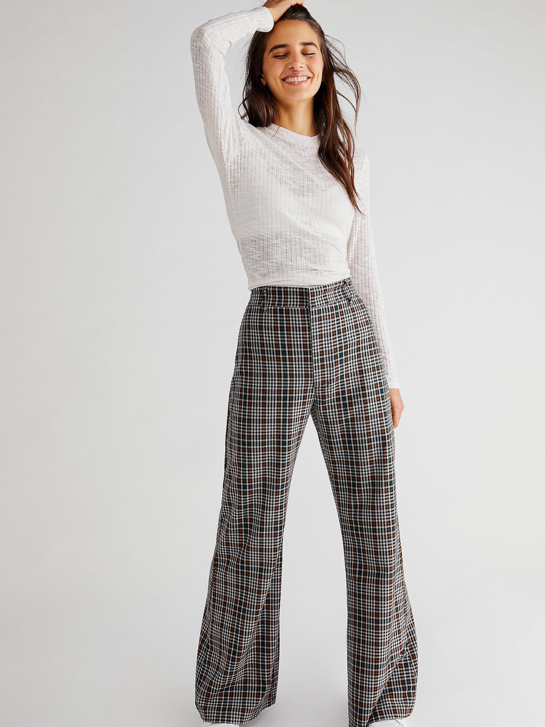 Free People Pantalon Jules in Gray | Lyst