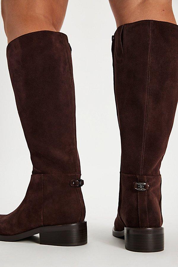 Sam Edelman Milla Wide Calf Tall Boots By in Brown | Lyst