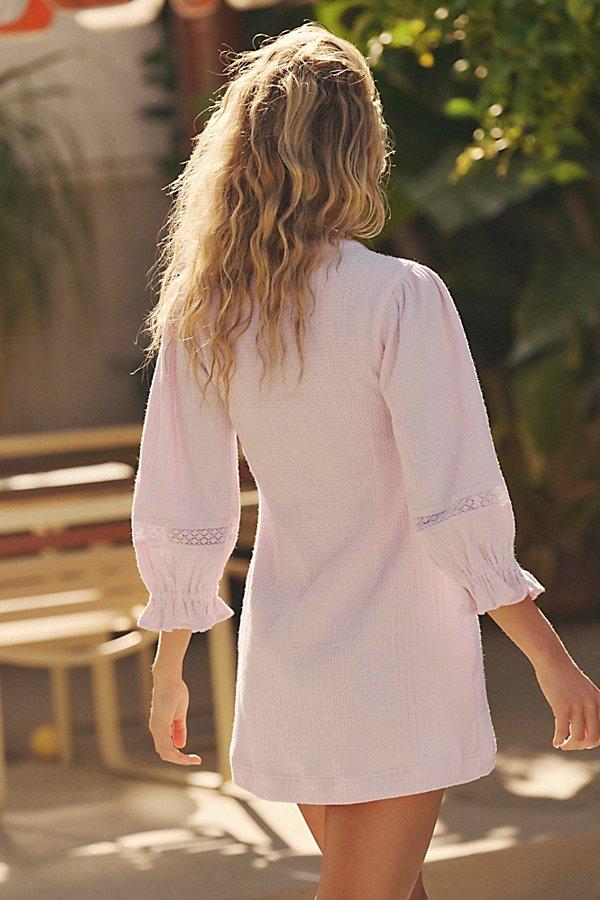 blush pink mini dress Blush Pink Strapless Fit-and-Flare Dress