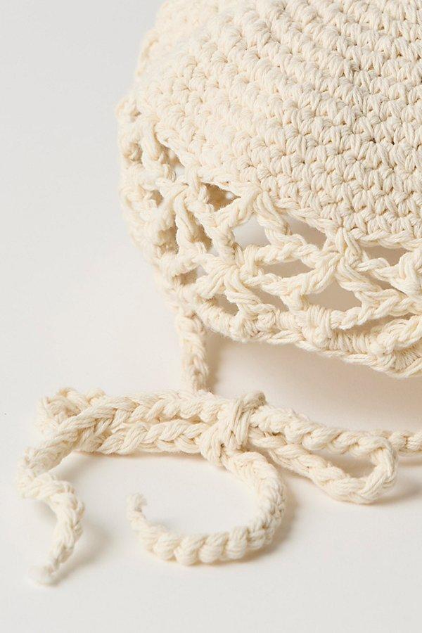 Free People Silvie Crochet Baseball Hat in Natural | Lyst display picture 1