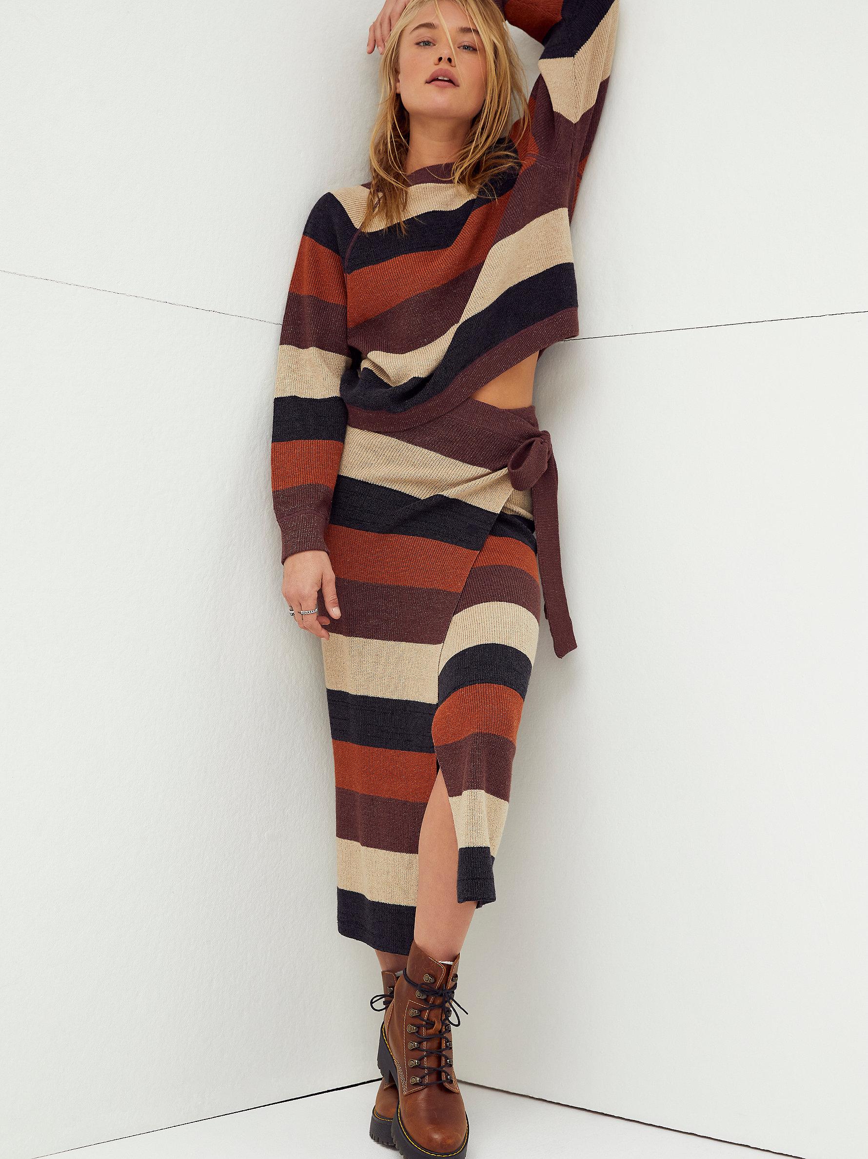 Free People Striped Eyes On You Set | Lyst