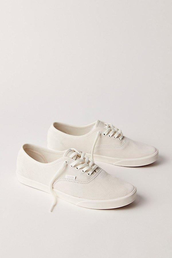Vans Authentic Lowpro Suede Sneakers in Natural | Lyst