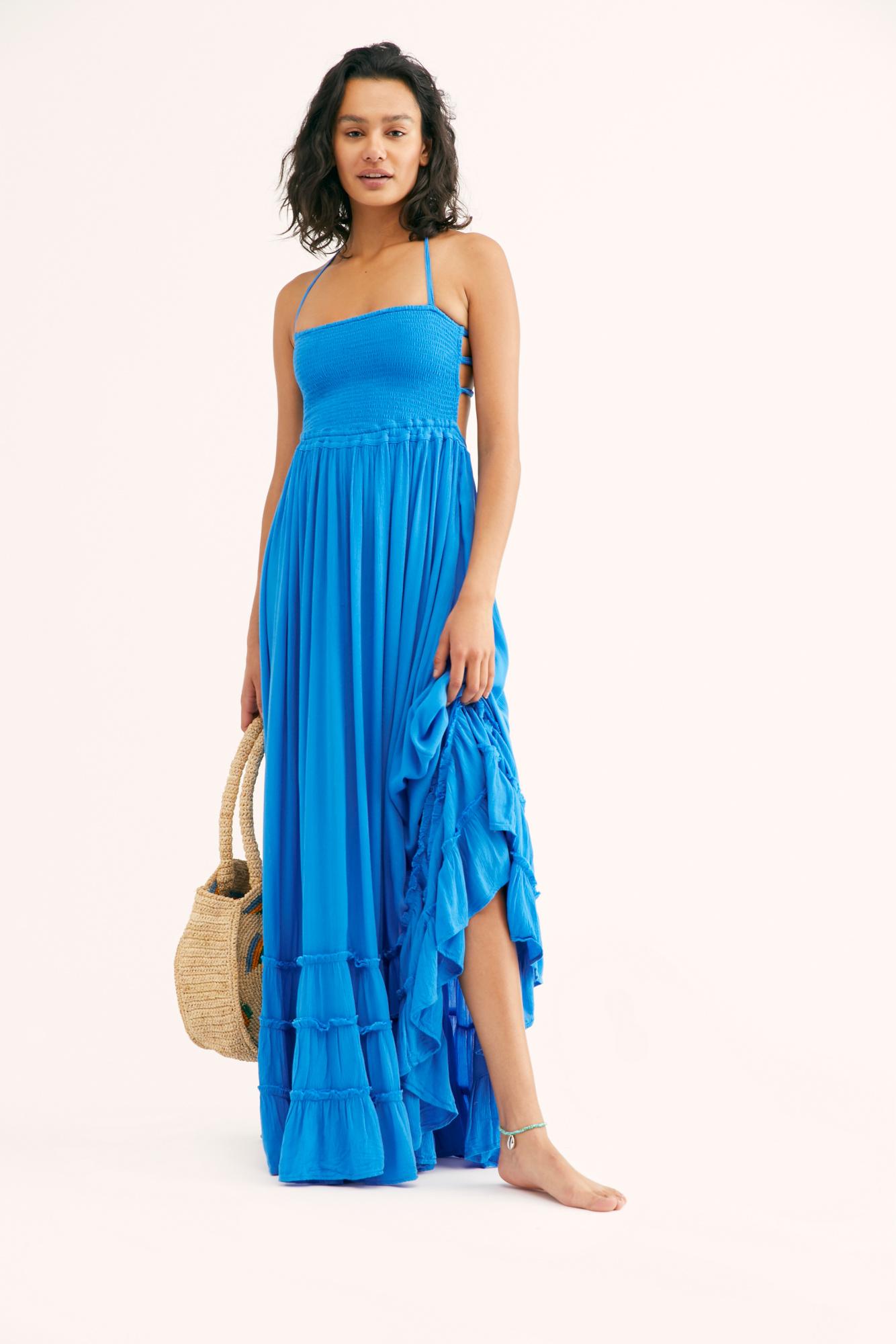 Free People Extratropical Maxi Dress By Endless Summer in Blue | Lyst