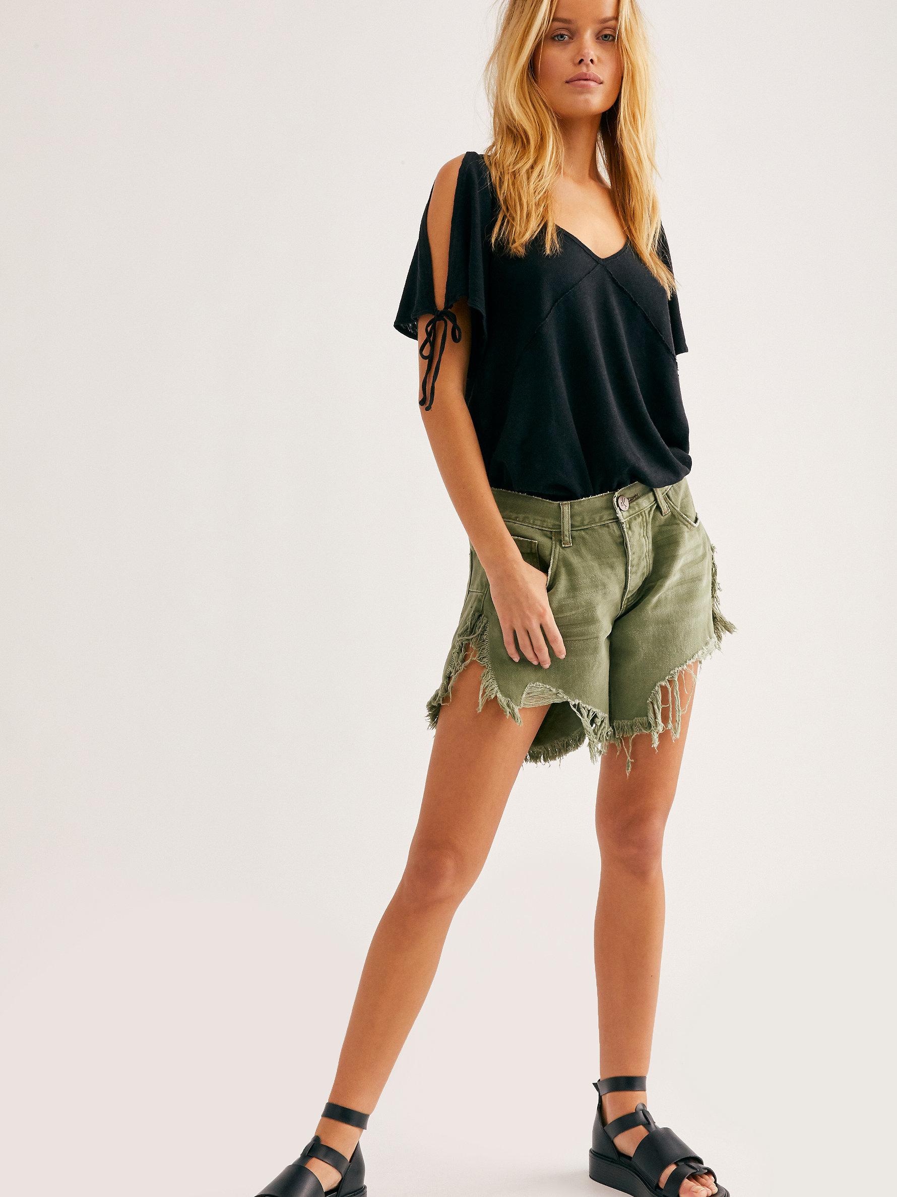 Free People Denim Oneteaspoon Frankies 