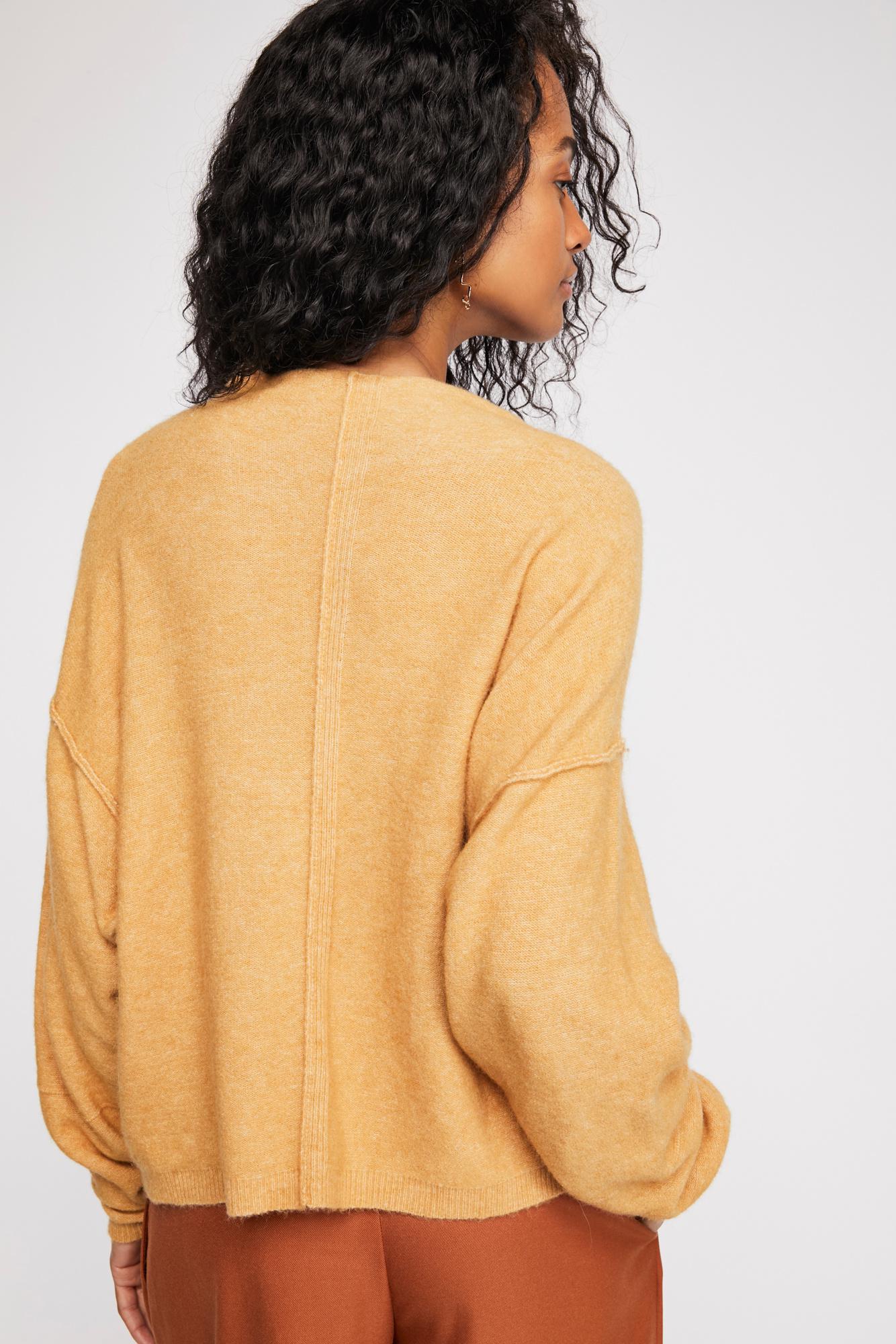 free people break away pullover sweater