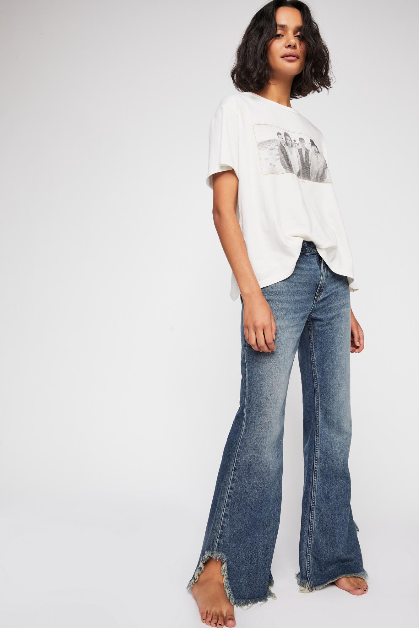 free people vintage flare jeans