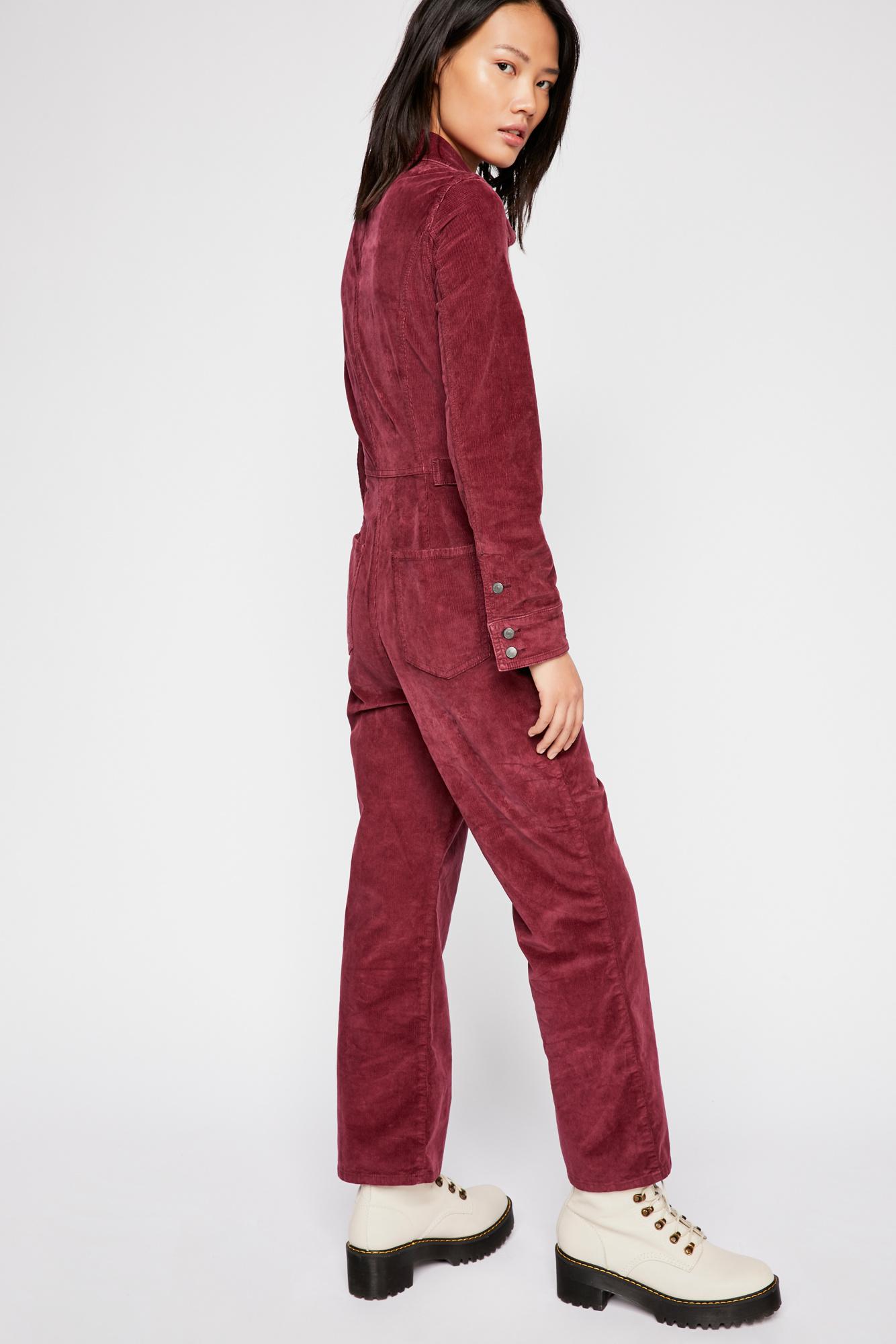 free people corduroy jumpsuit