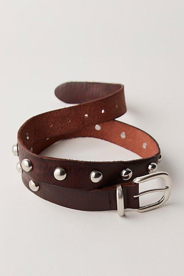 Free People Rhodes Stud Belt in Brown | Lyst display picture 2