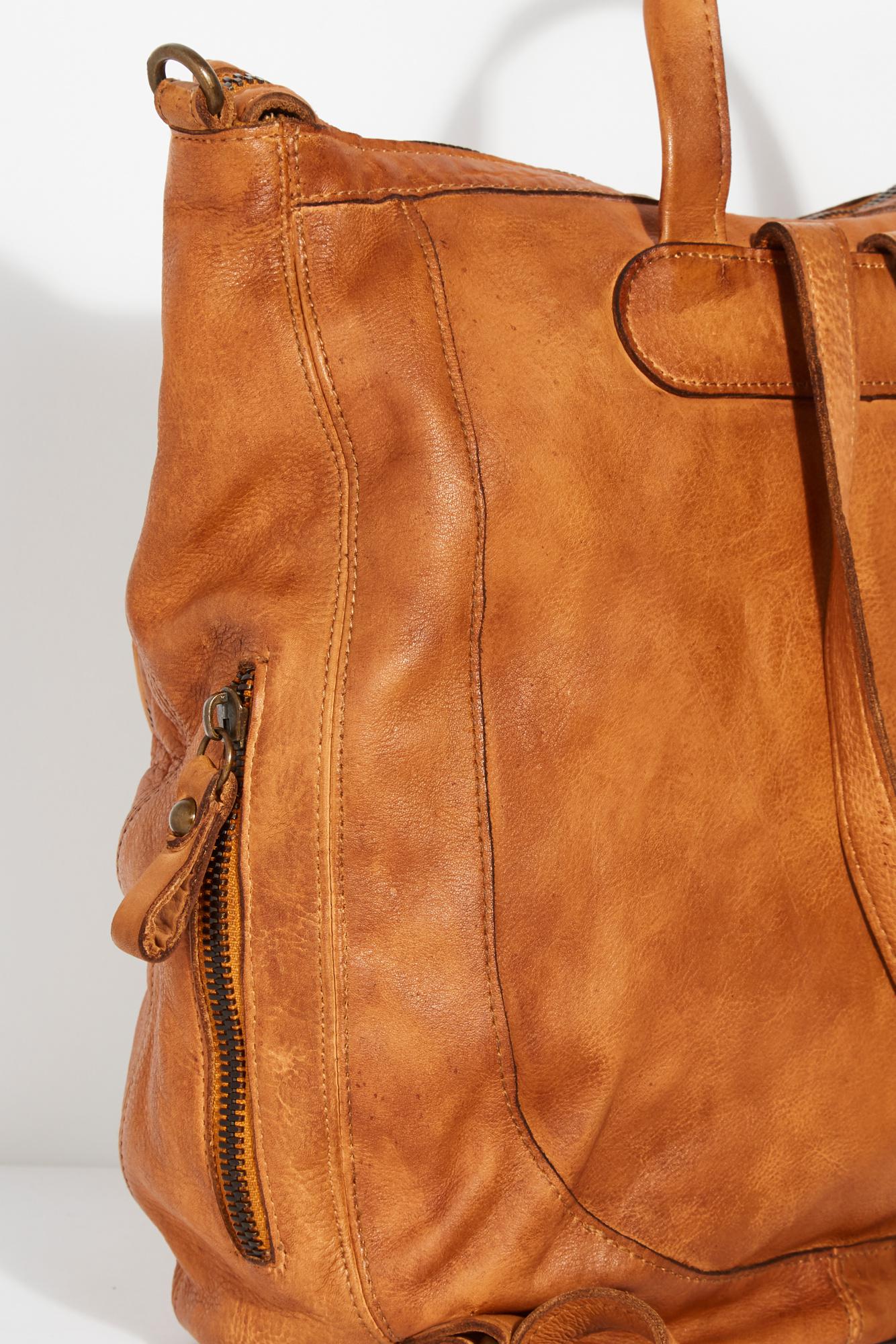 tano leather backpack