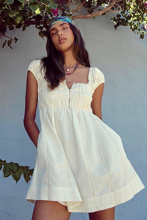 chinese dress ladies Aspen Linen Babydoll Mini Dress main image 0