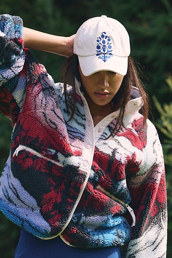 Fp Movement Hit The Slopes Printed Fleece Jacket in Black | Lyst