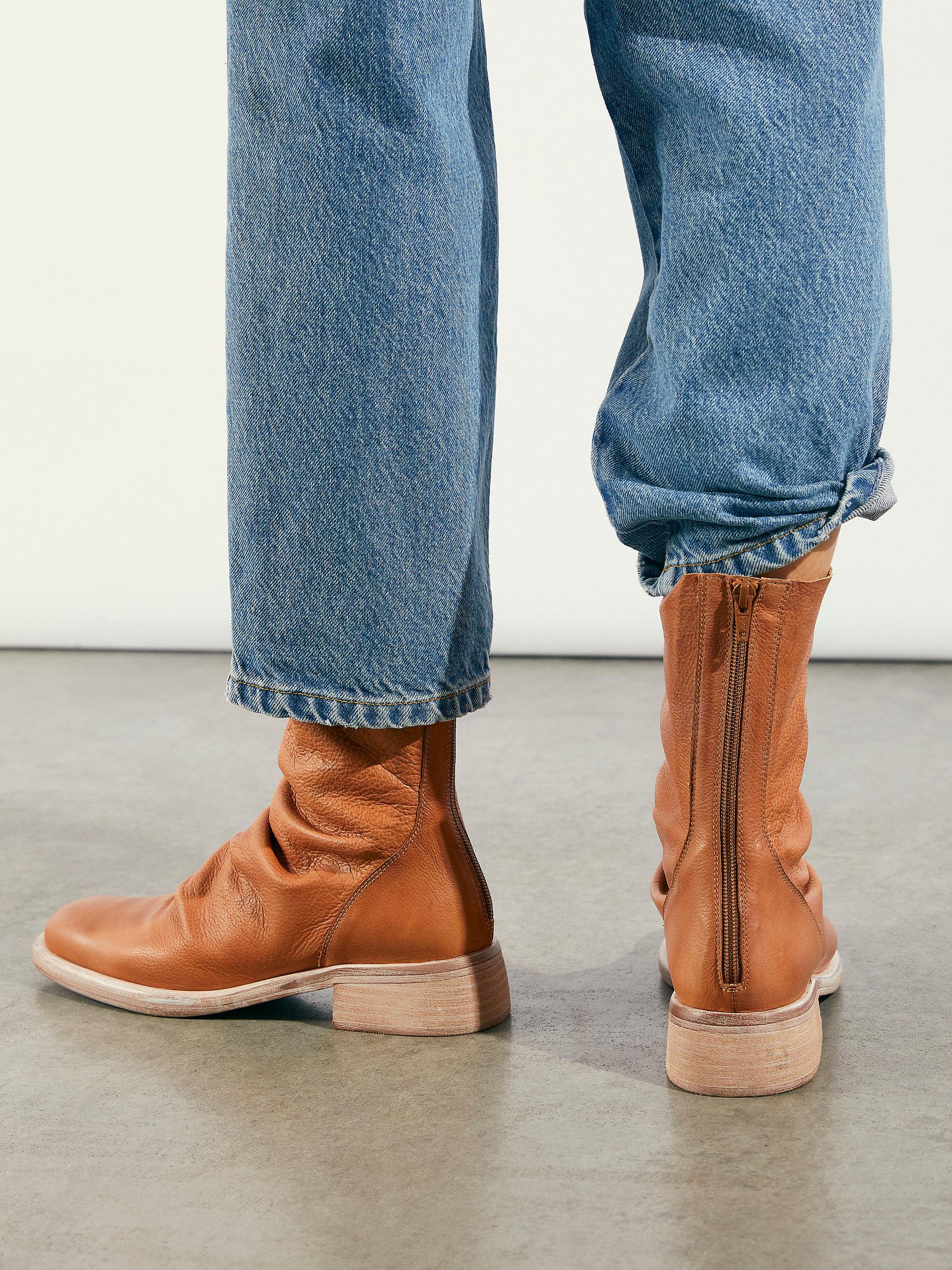tan slouchy boots