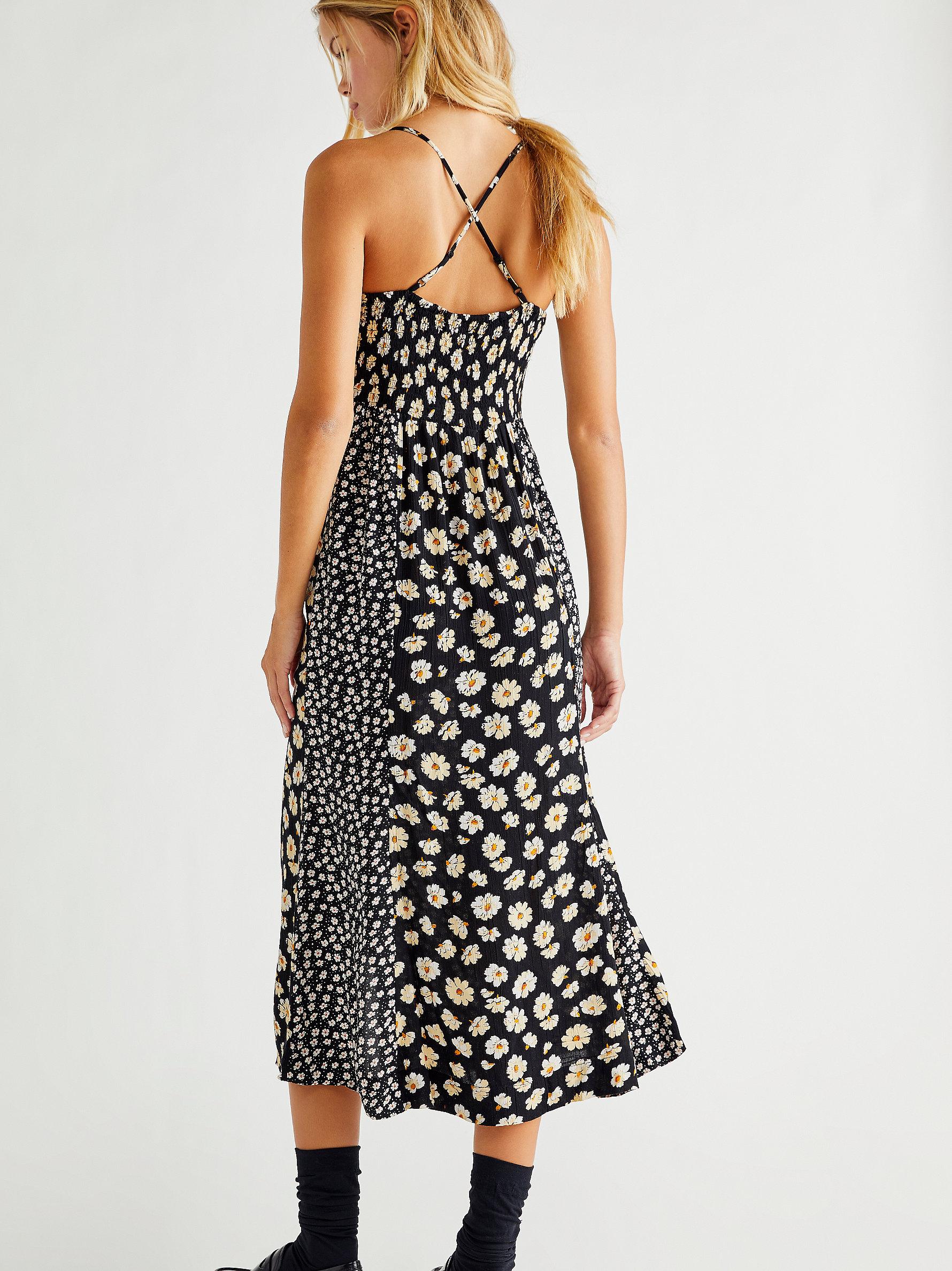 topshop pinafore polka dot dress