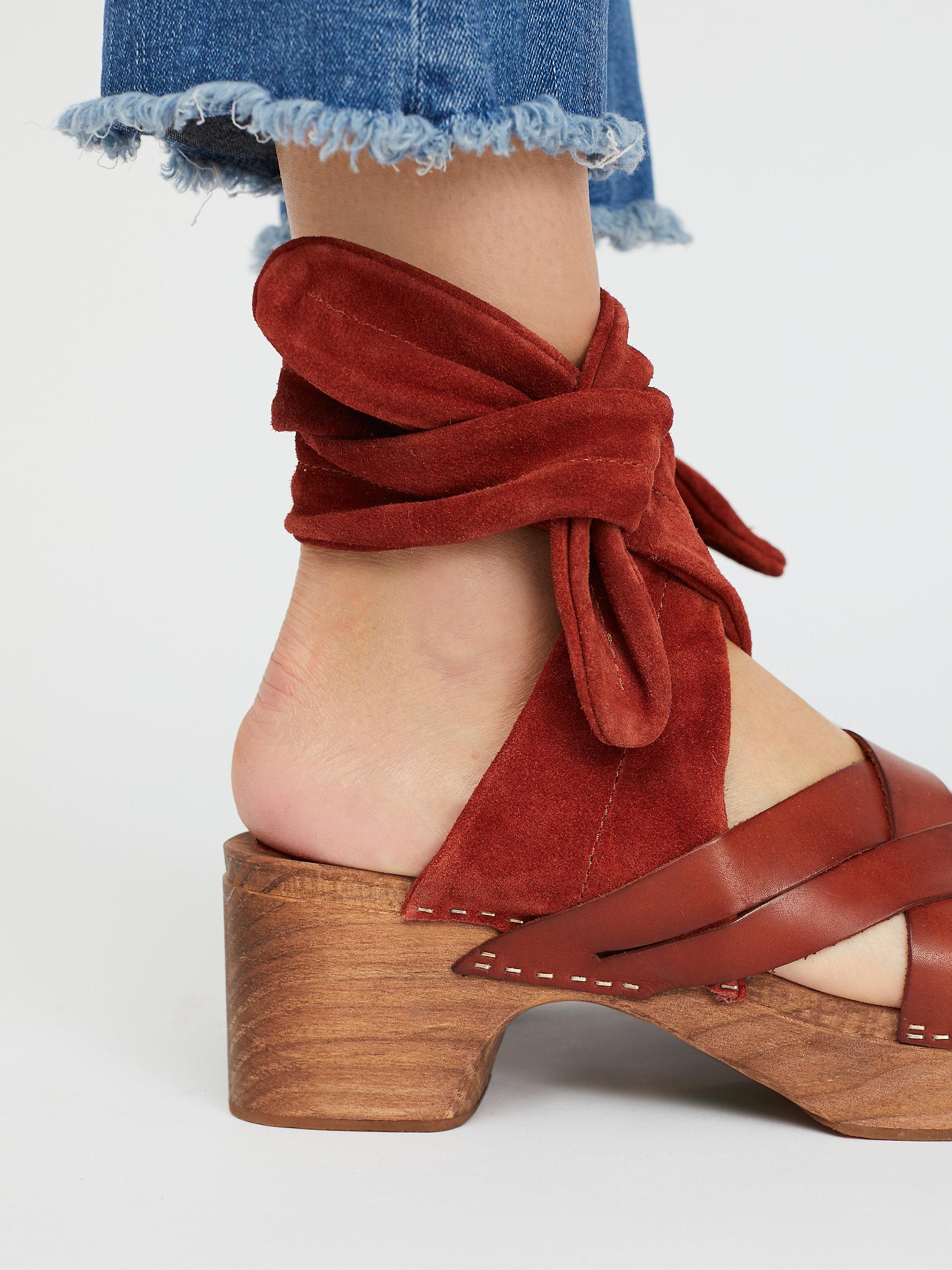 free people emmy wrap clog