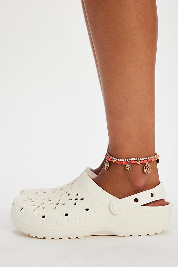 Crocs™ Classic Floral Cut Clogs in Natural | Lyst
