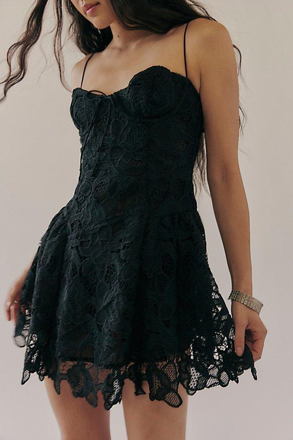 For Love & Lemons Coco Lace Sleeveless Mini Dress in Black | Lyst For Love & Lemons Coco Lace Sleeveless Mini Dress in Black | Lyst