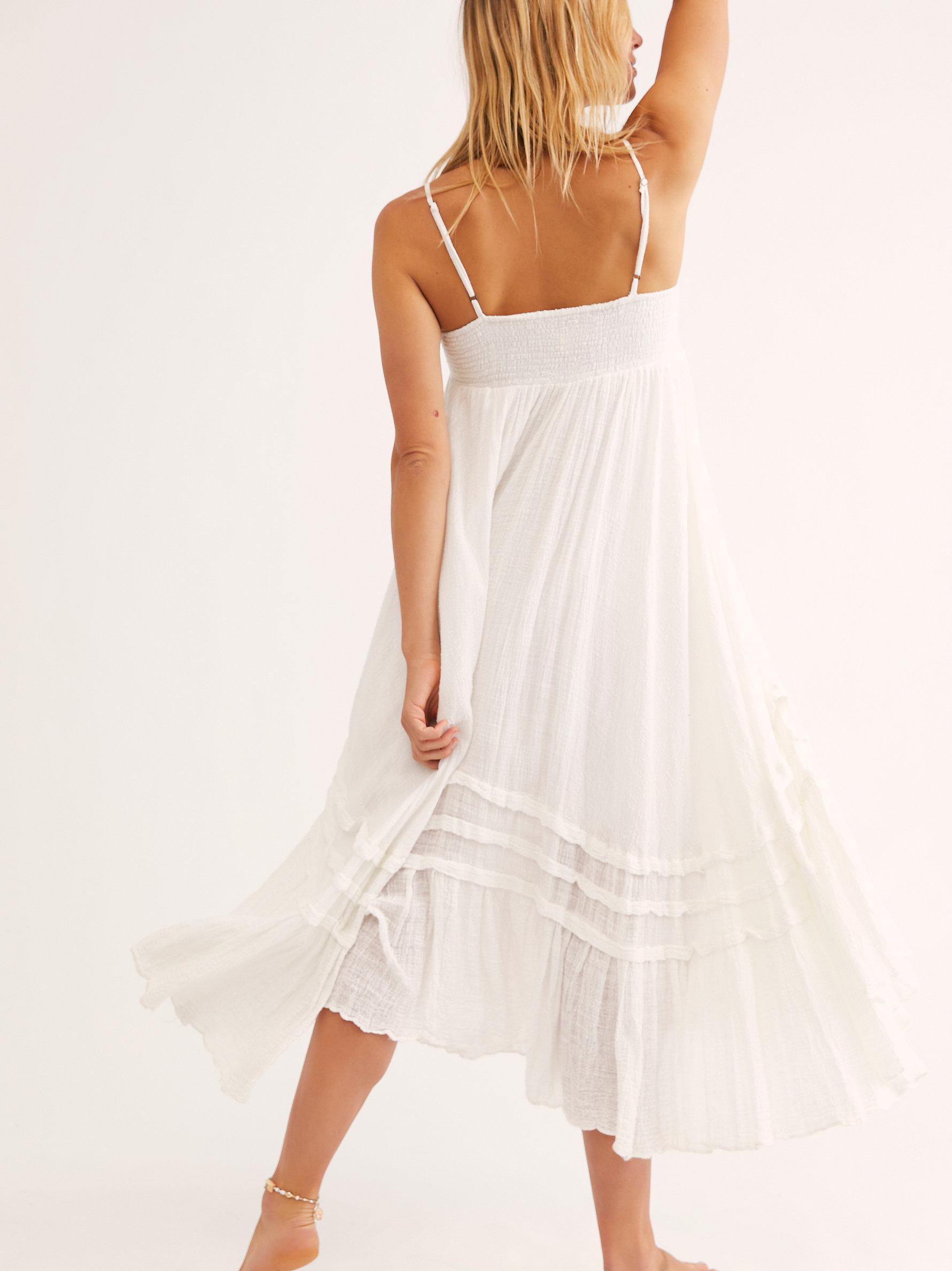 Free People Cotton Santorini Maxi Dress 