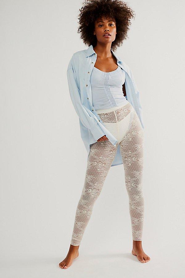 Intimately By Free People French Kiss Leggings in Grey