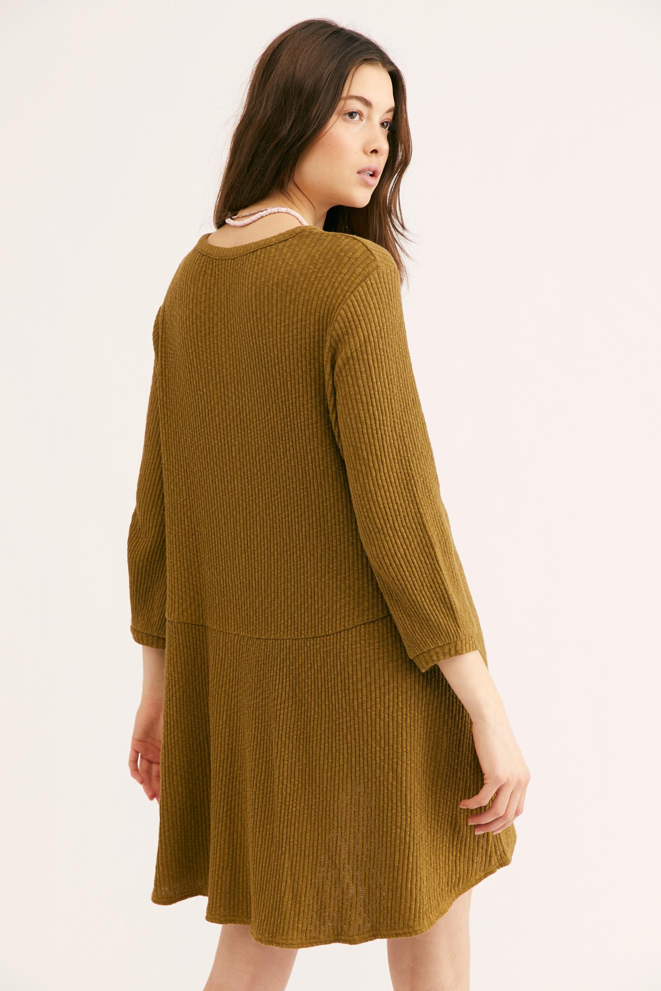 Button-up T-shirt Dress By Fp Beach 