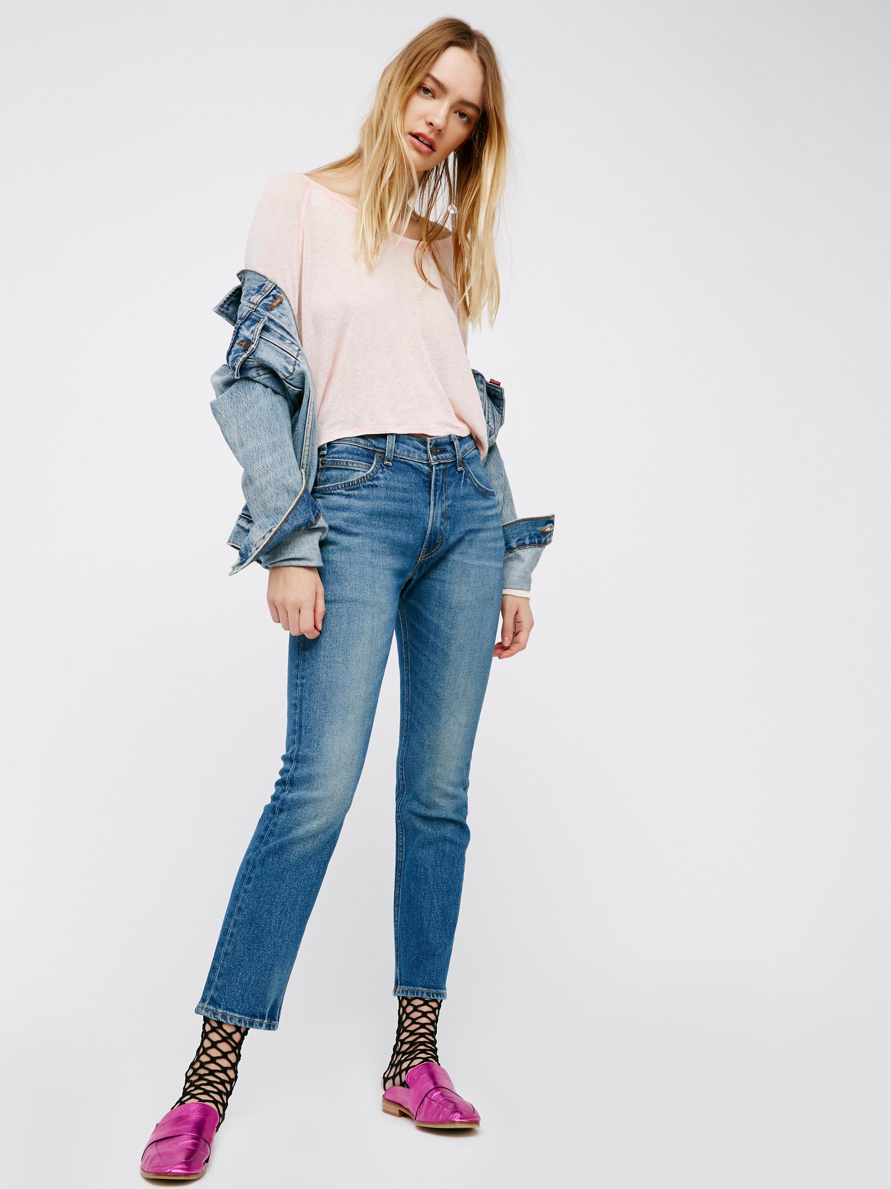 levi's 505c cropped