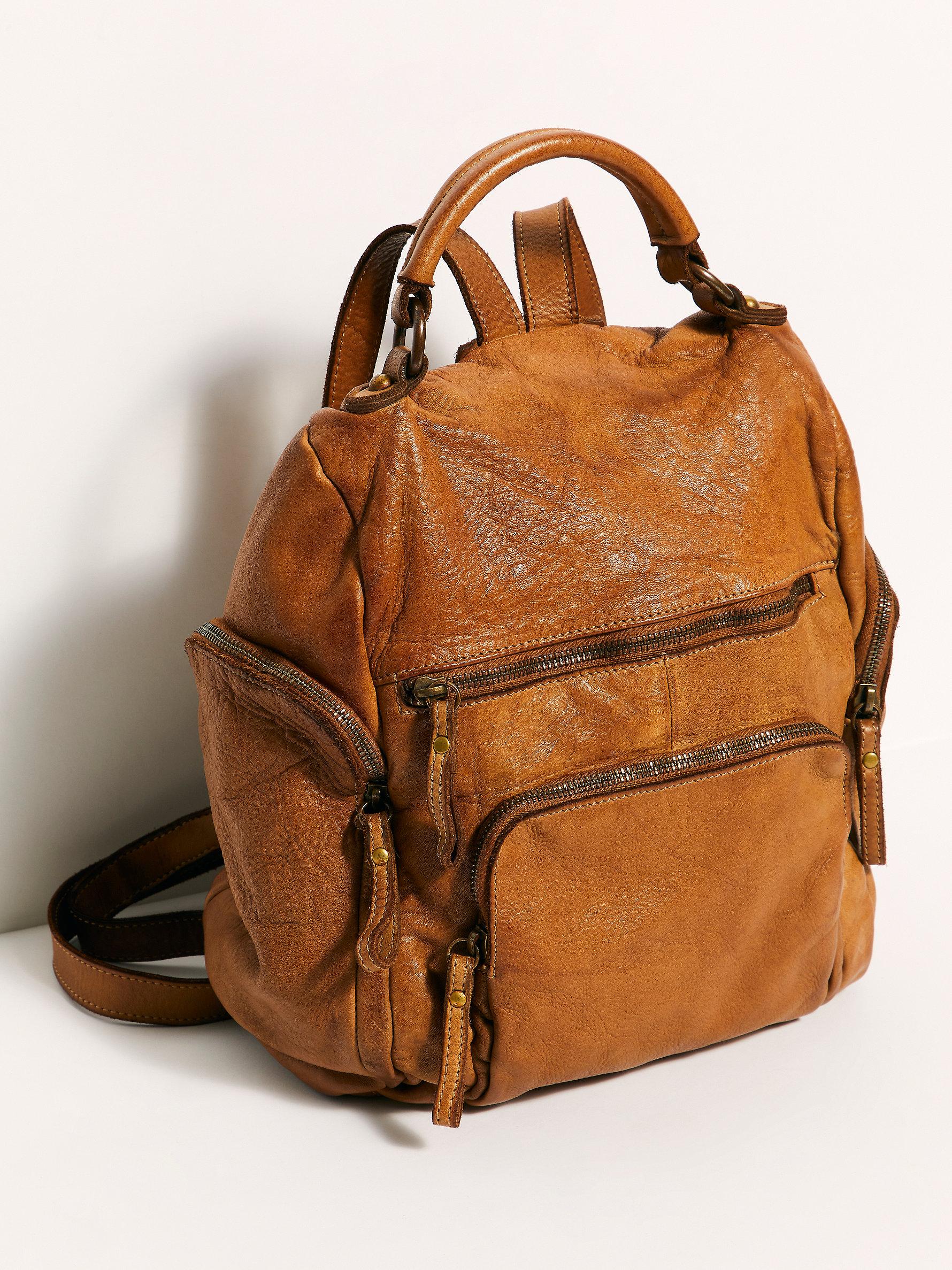 Free people leather backpack best sale
