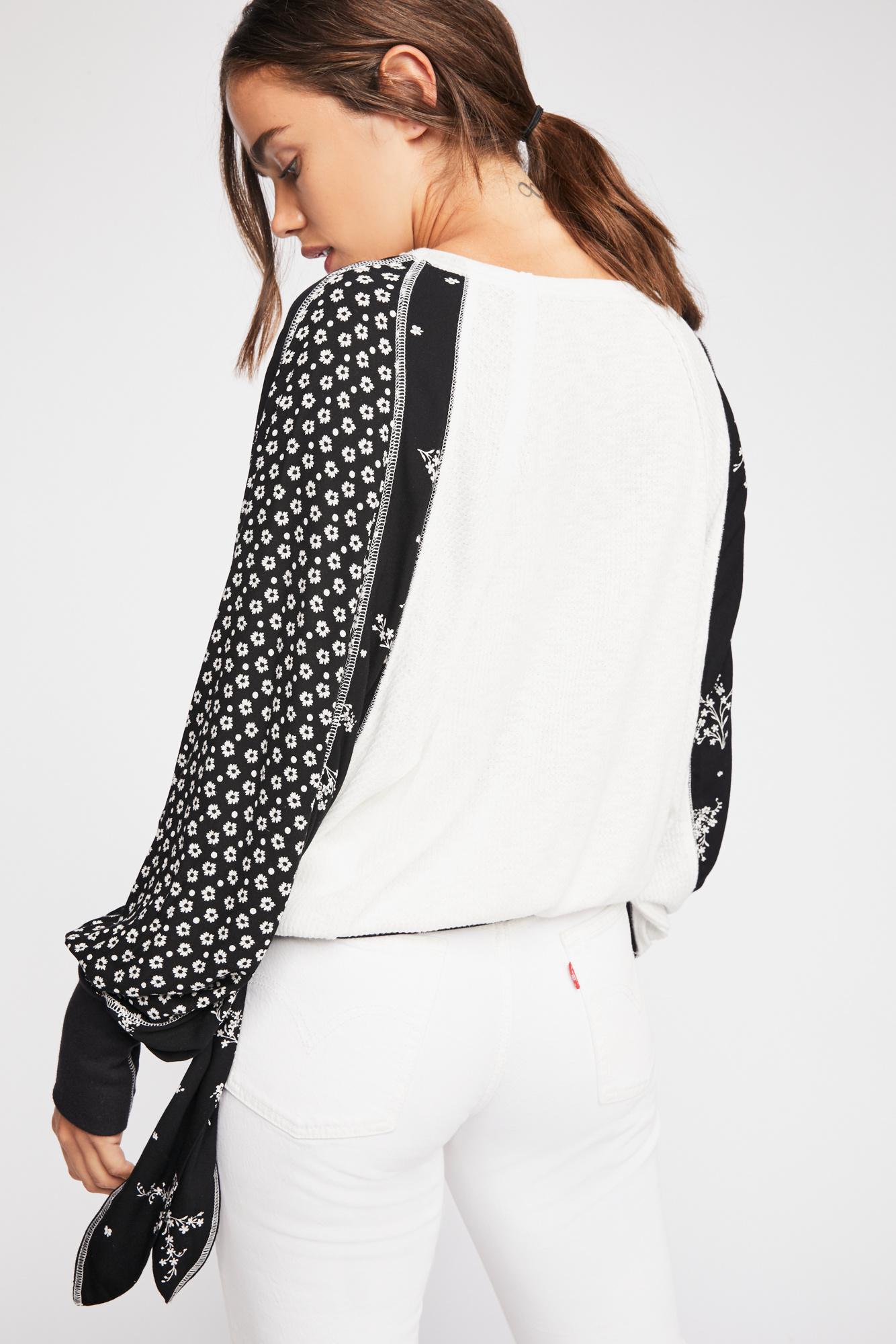 free people auxton thermal wrap top