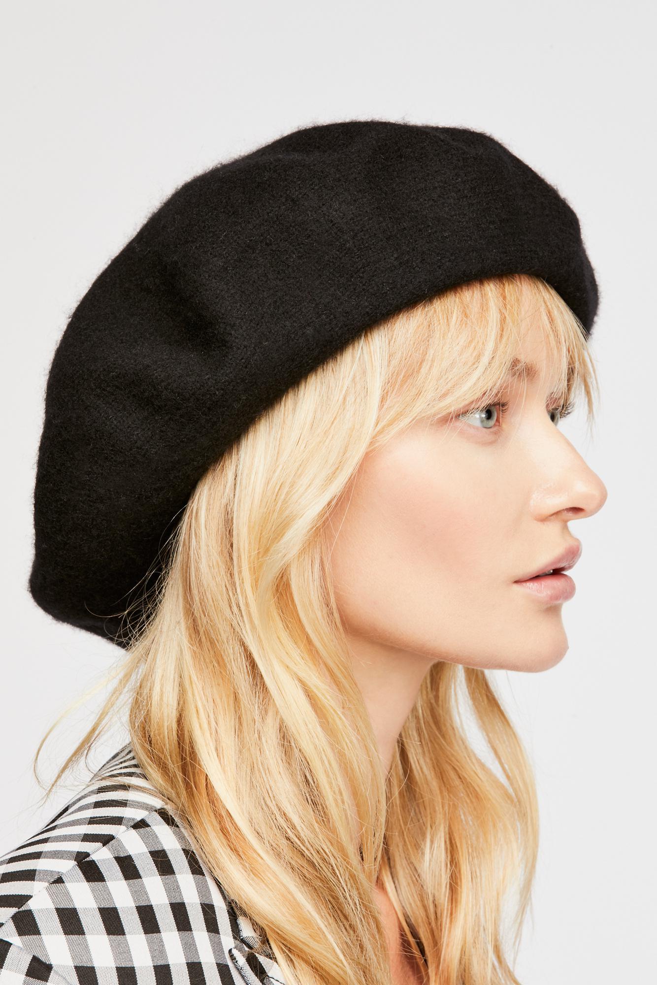 Free People Wool Margot Slouchy Beret 