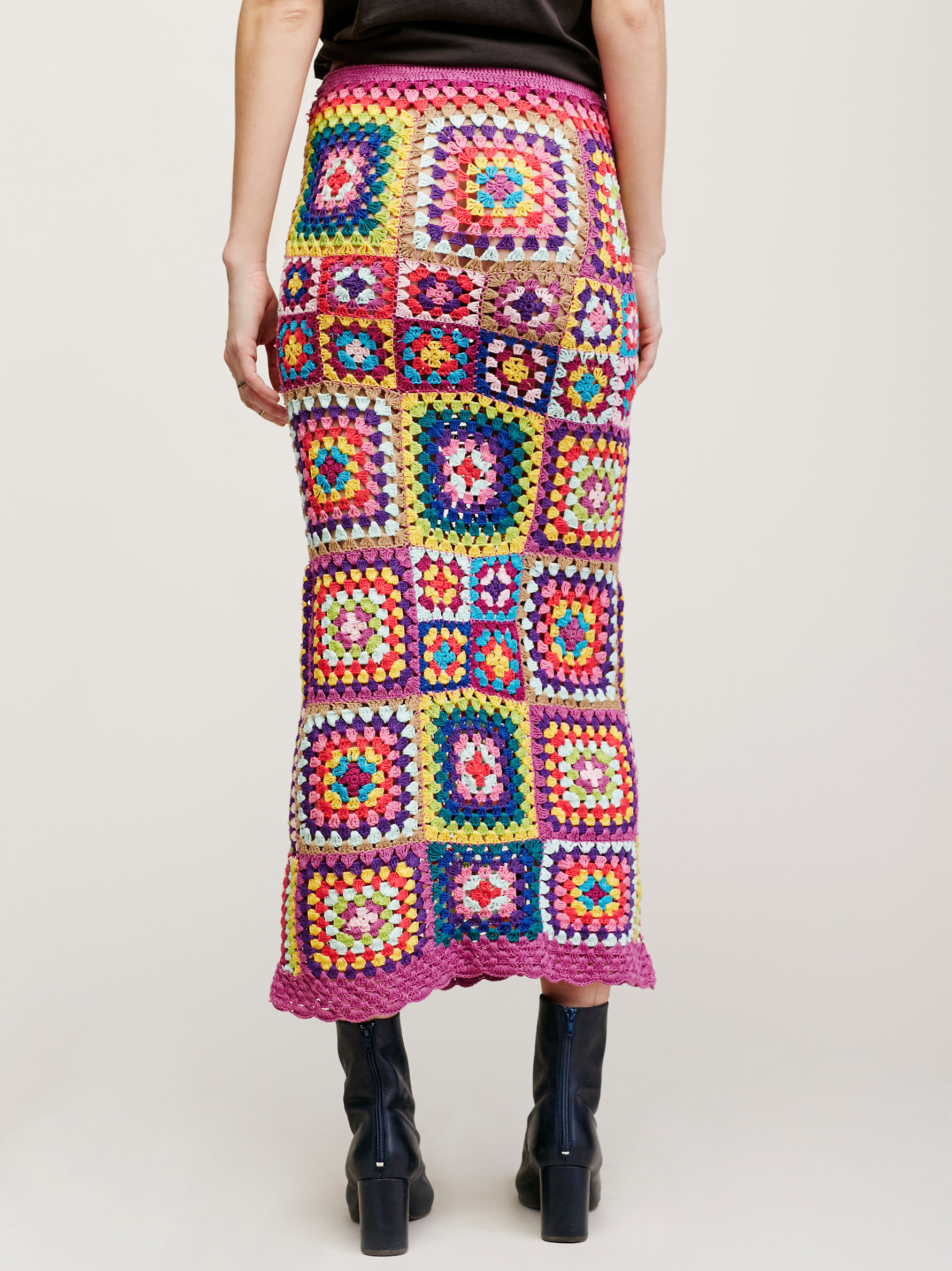 Free people crochet skirt Clearance