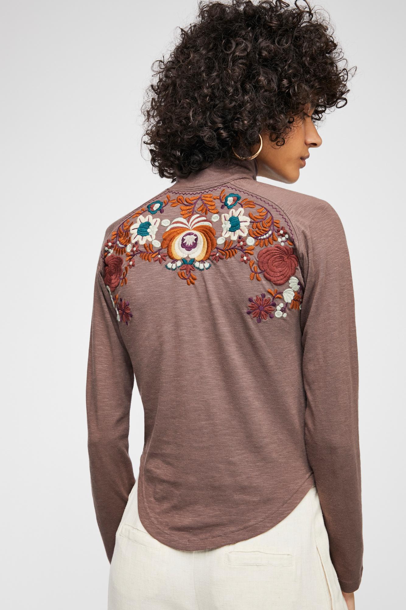 free people disco rose top