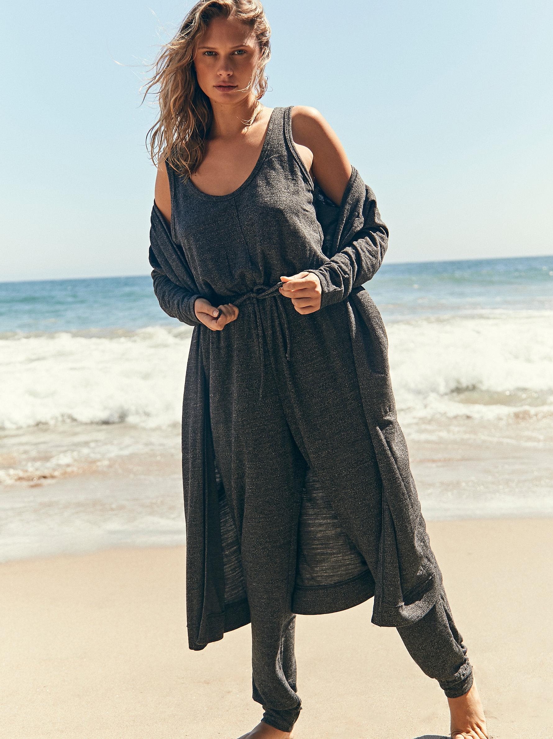 Free People Bi-coastal Co-ord in Gray | Lyst