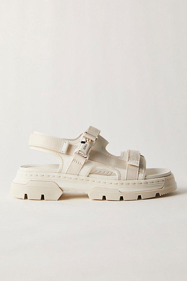 Dr. Martens Forster Ii Sandals At Free People In Egret