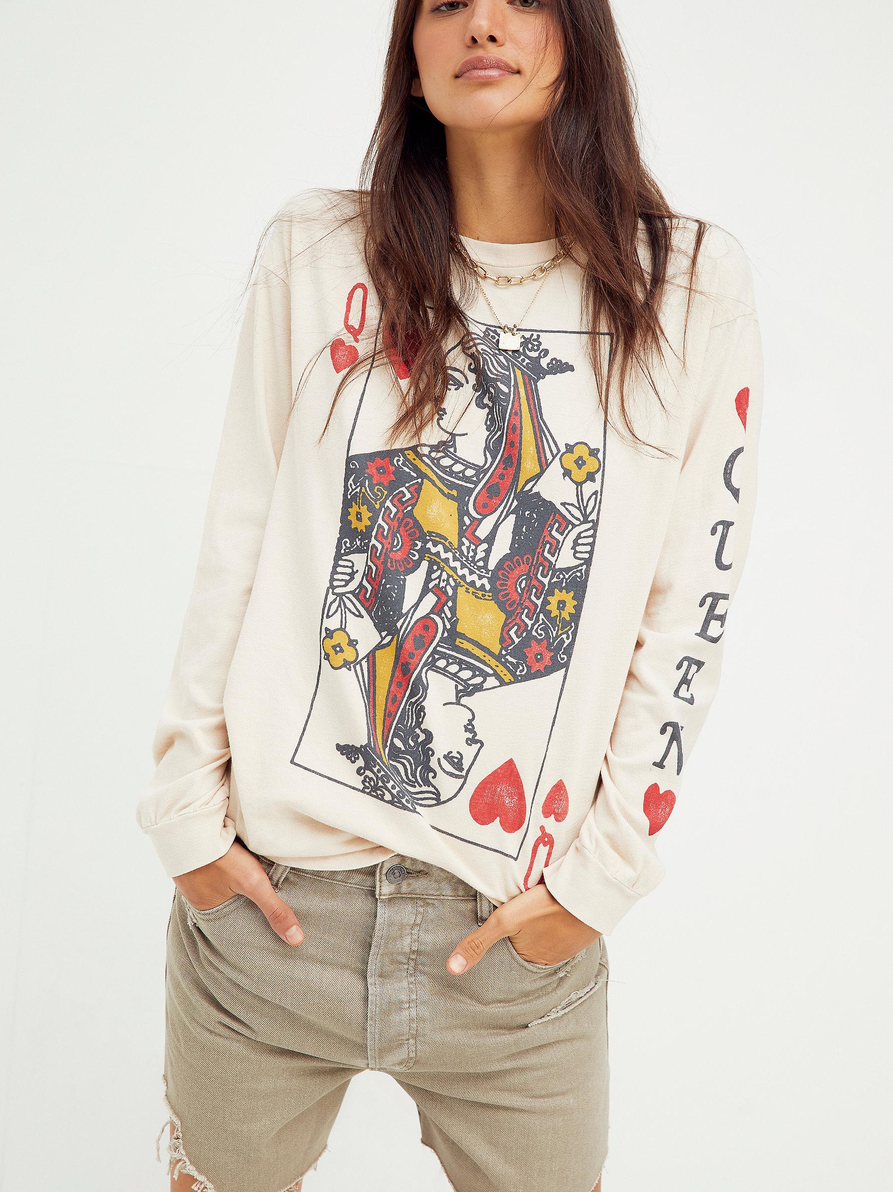 free people queen tee