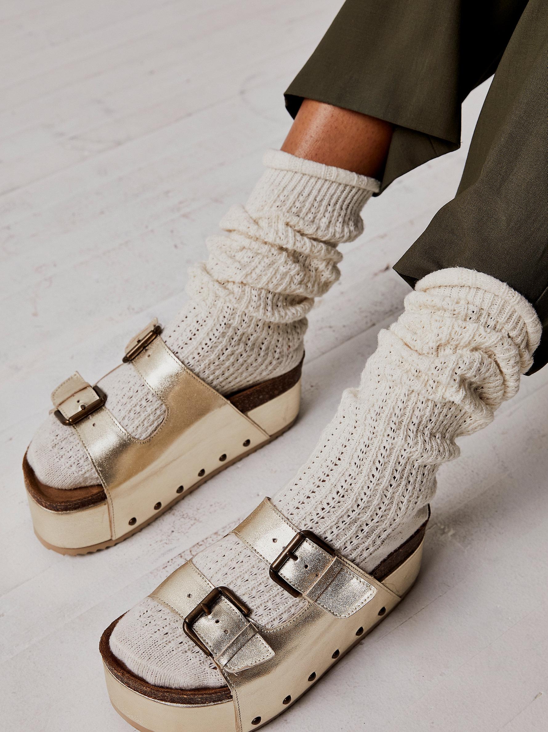 Free People Rule Breaker Flatform Sandals In Gray Lyst free-people-rule-breaker-flatform-sandals-in-gray-lyst