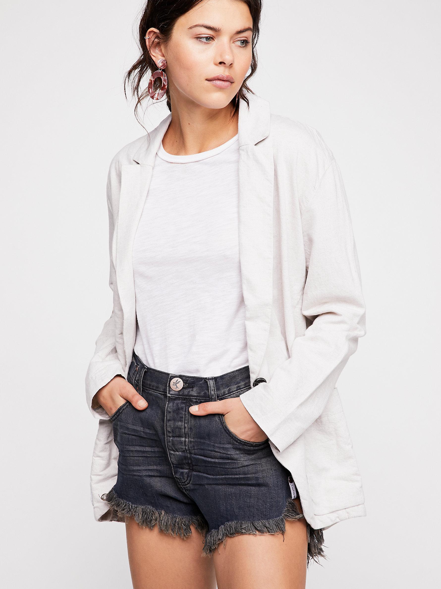 Denim Oneteaspoon Le Wolves Cutoff | Lyst