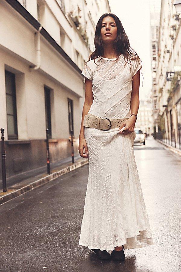 Free people lace maxi dress hot sale