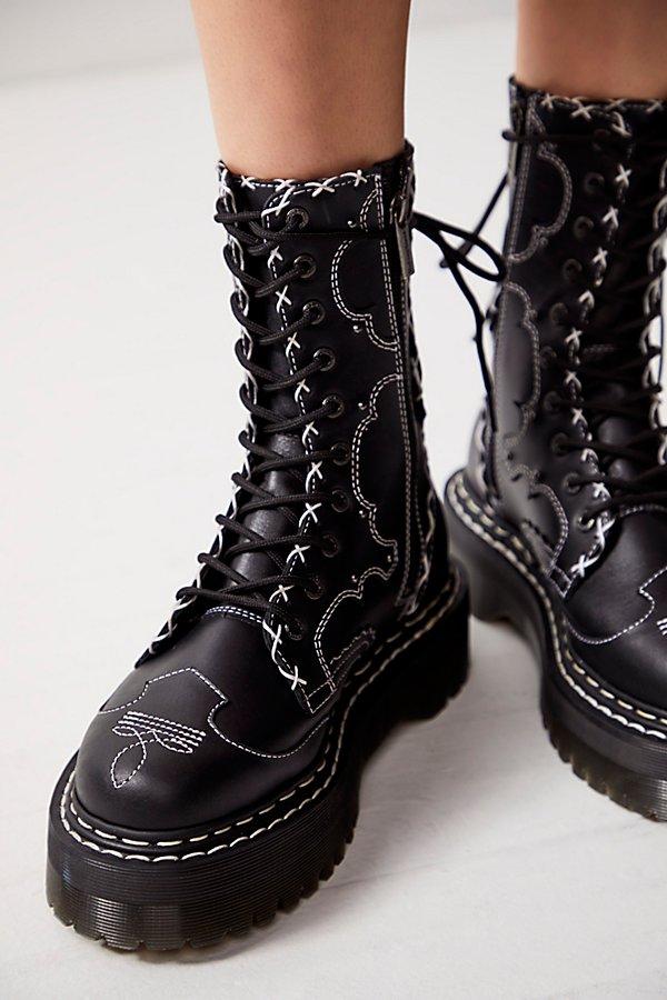 Style Dr Martens Gothic 1B99 Gothic Americana Leather Mid Calf