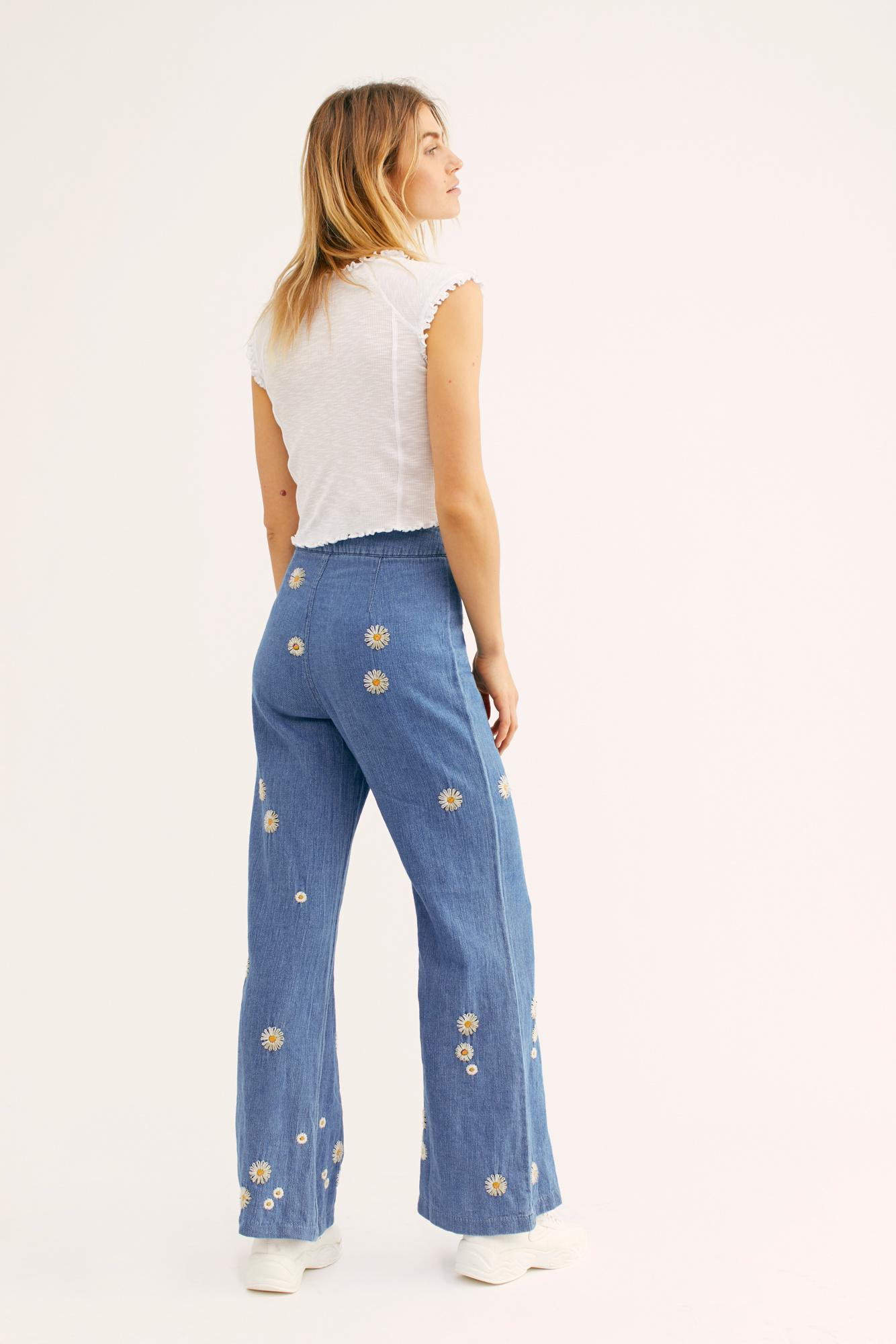 Free People Denim Daisy Jeans By We The 