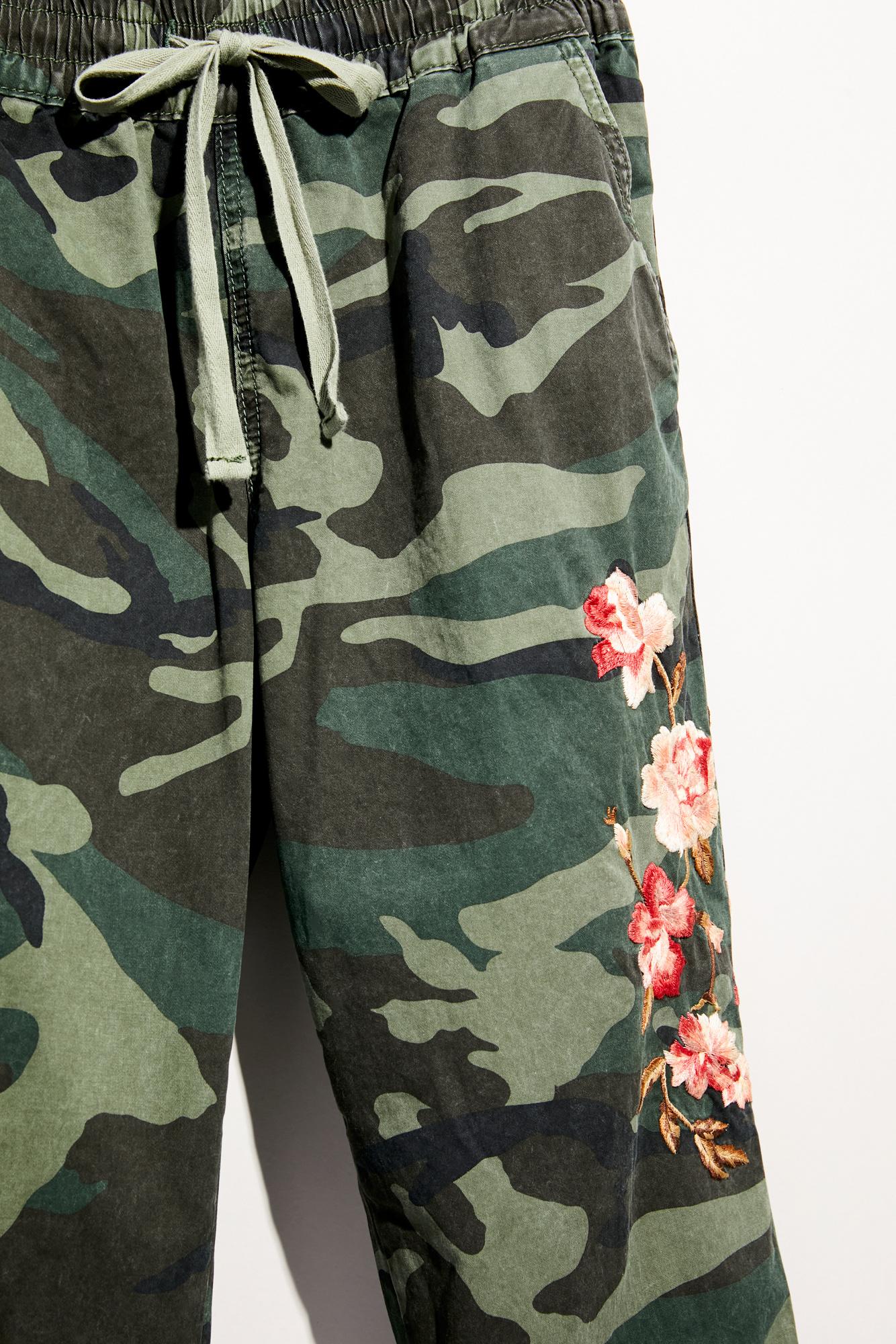 Free People Synthetic Camo Joggers By 