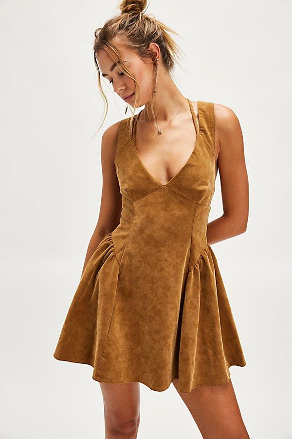 open lace back dress Amazon.com: Free People Women's Atlas Faux Suede Mini Dress, Chicory  Coffee, XS : Clothing, Shoes & Jewelry